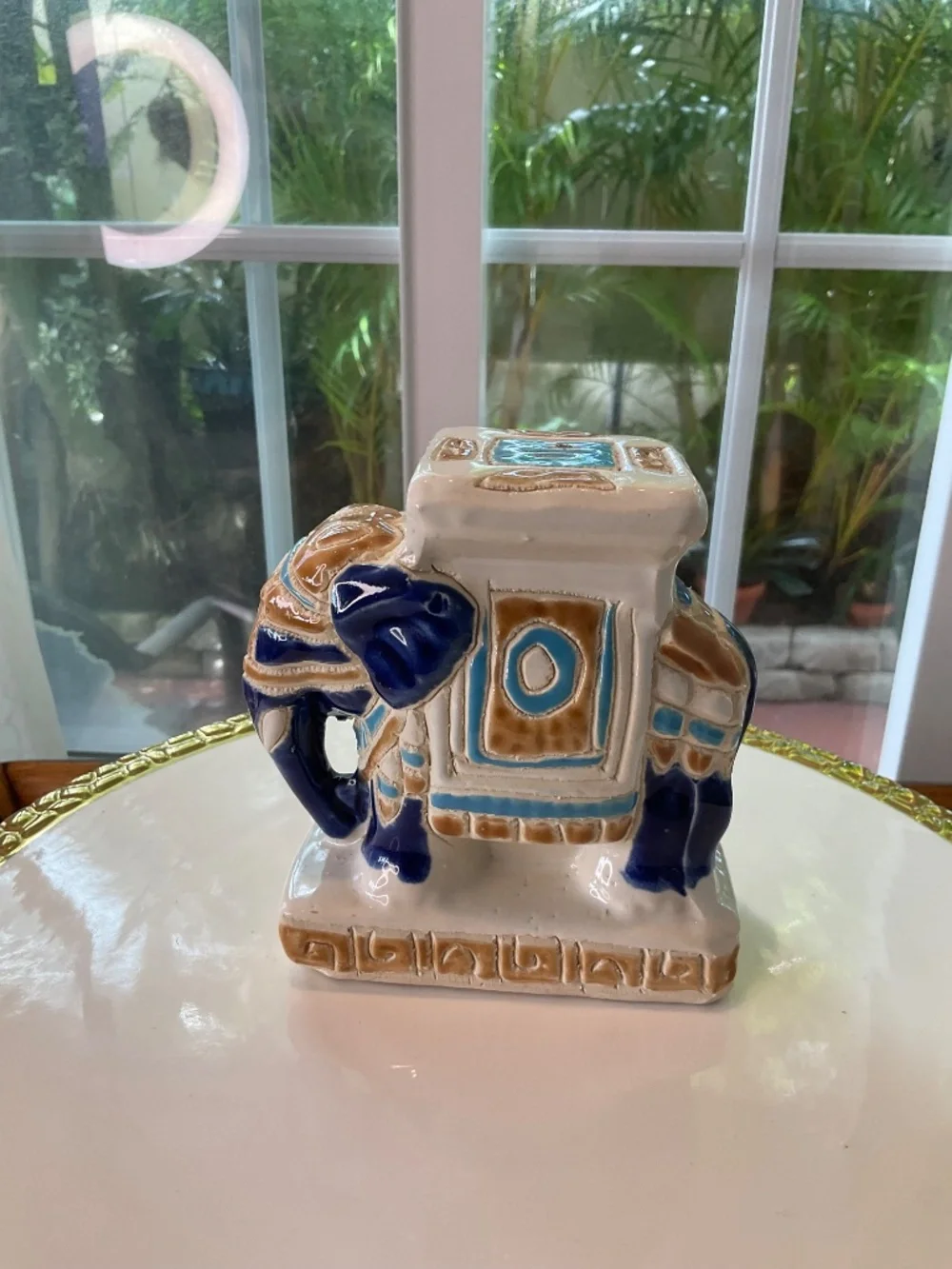 Small Ceramic Decorative Elephant